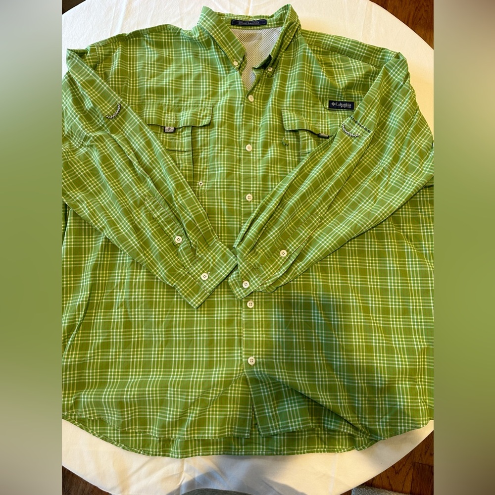 Columbia PFG long sleeve button up